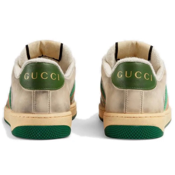 🔥SOLD🔥 Gucci SCREENER LEATHER SNEAKER 35 - Picture 4 of 4